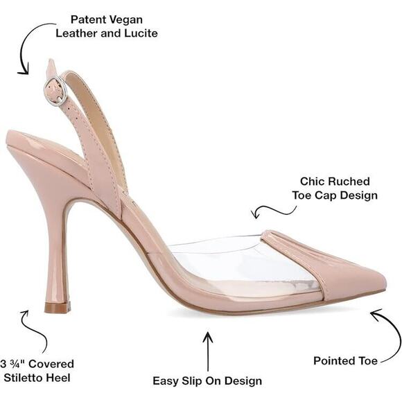 Journee Collection Taupe 7 Medium Womens US - Picture 2 of 7